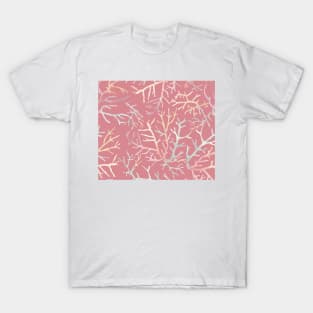 Burgundy corals T-Shirt